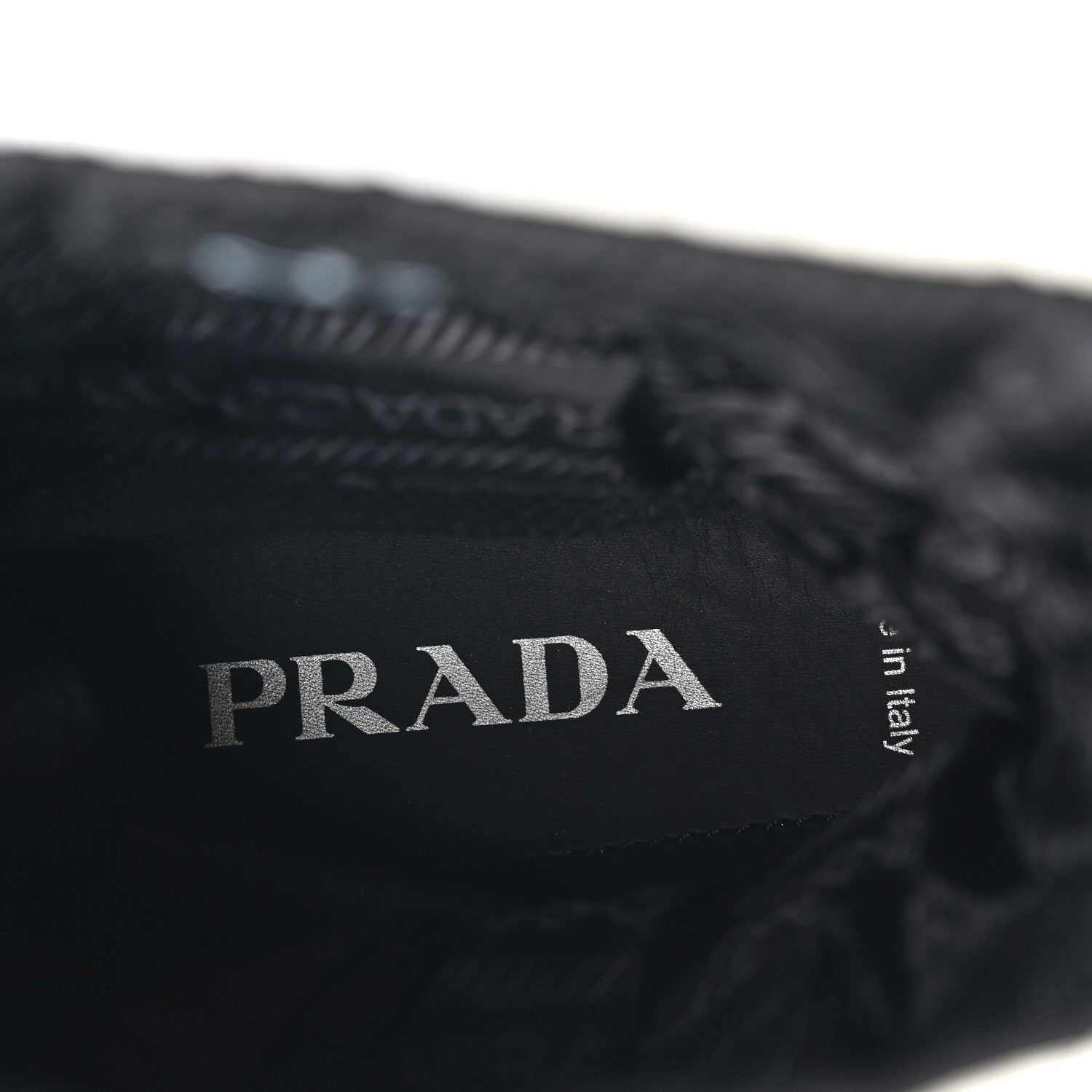 Prada Re-Nylon Piuma Triangle Logo Padded Drawcord 20mm Snow Boots 40 White 8 of 10