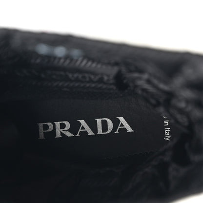 Prada Re-Nylon Piuma Triangle Logo Padded Drawcord 20mm Snow Boots 40 White 8 of 10