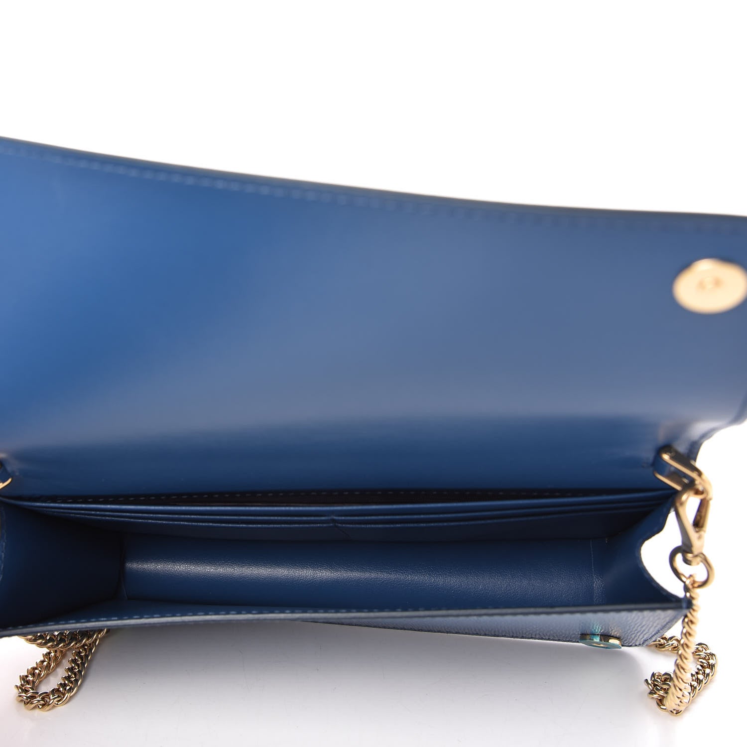 Prada Vitello Move Triangle Logo Miniborse Cobalto 5 of 9