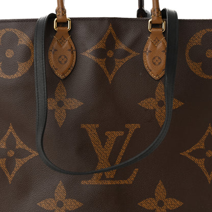 Louis Vuitton Reverse Monogram Giant Onthego GM 7 of 10