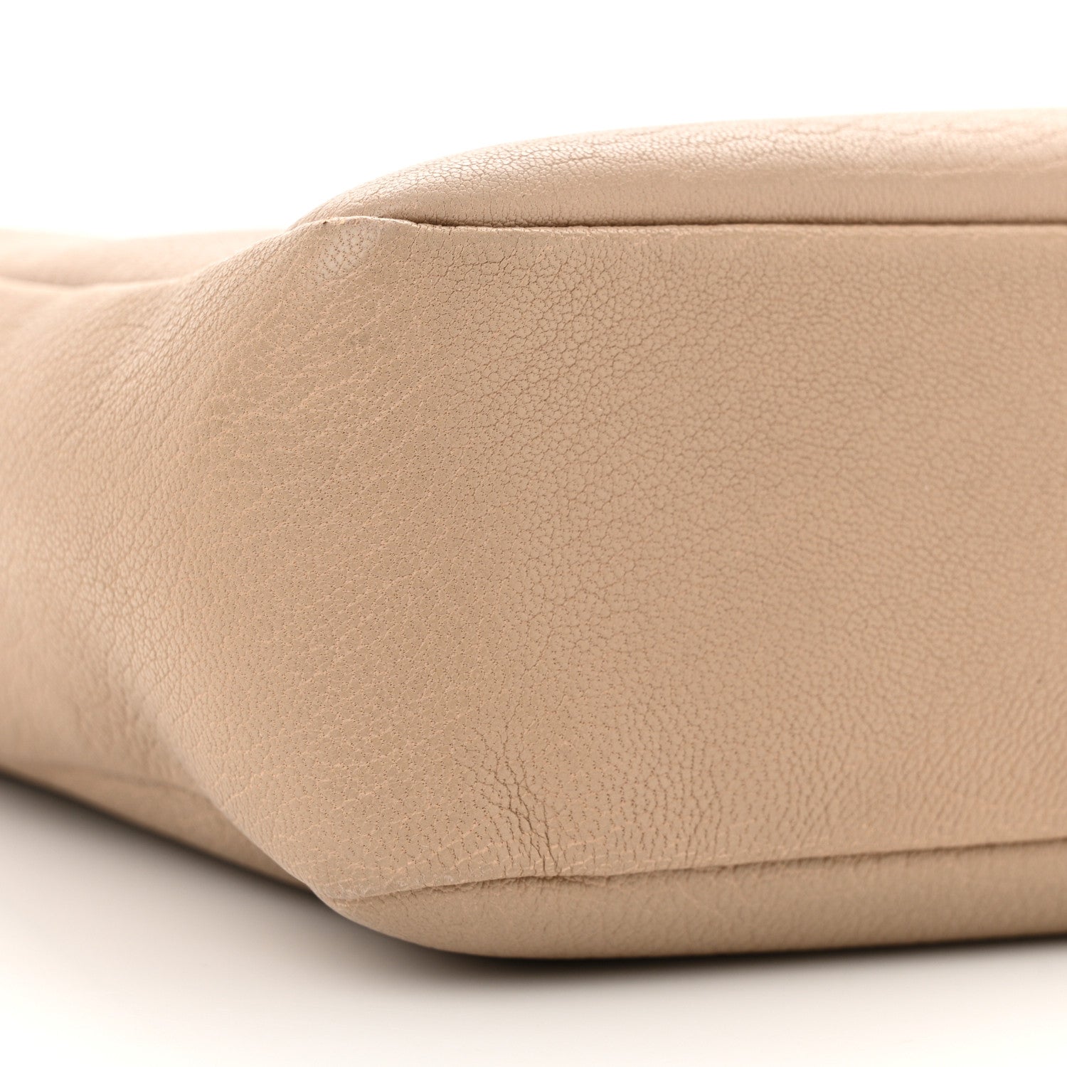 Saint Laurent Lambskin Monogram Small Lou Camera Bag Dark Beige 9 of 21