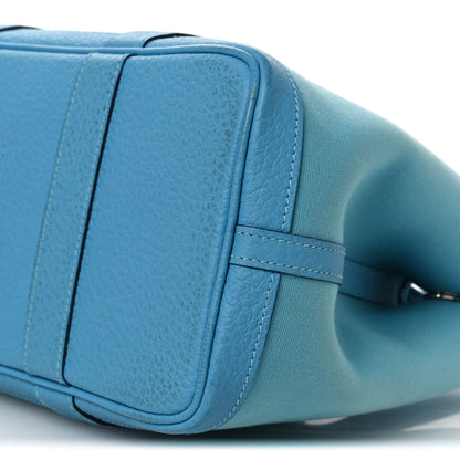 Hermes Toile Negonda Garden Party 30 TPM  Bleu Du Nord 9 of 10