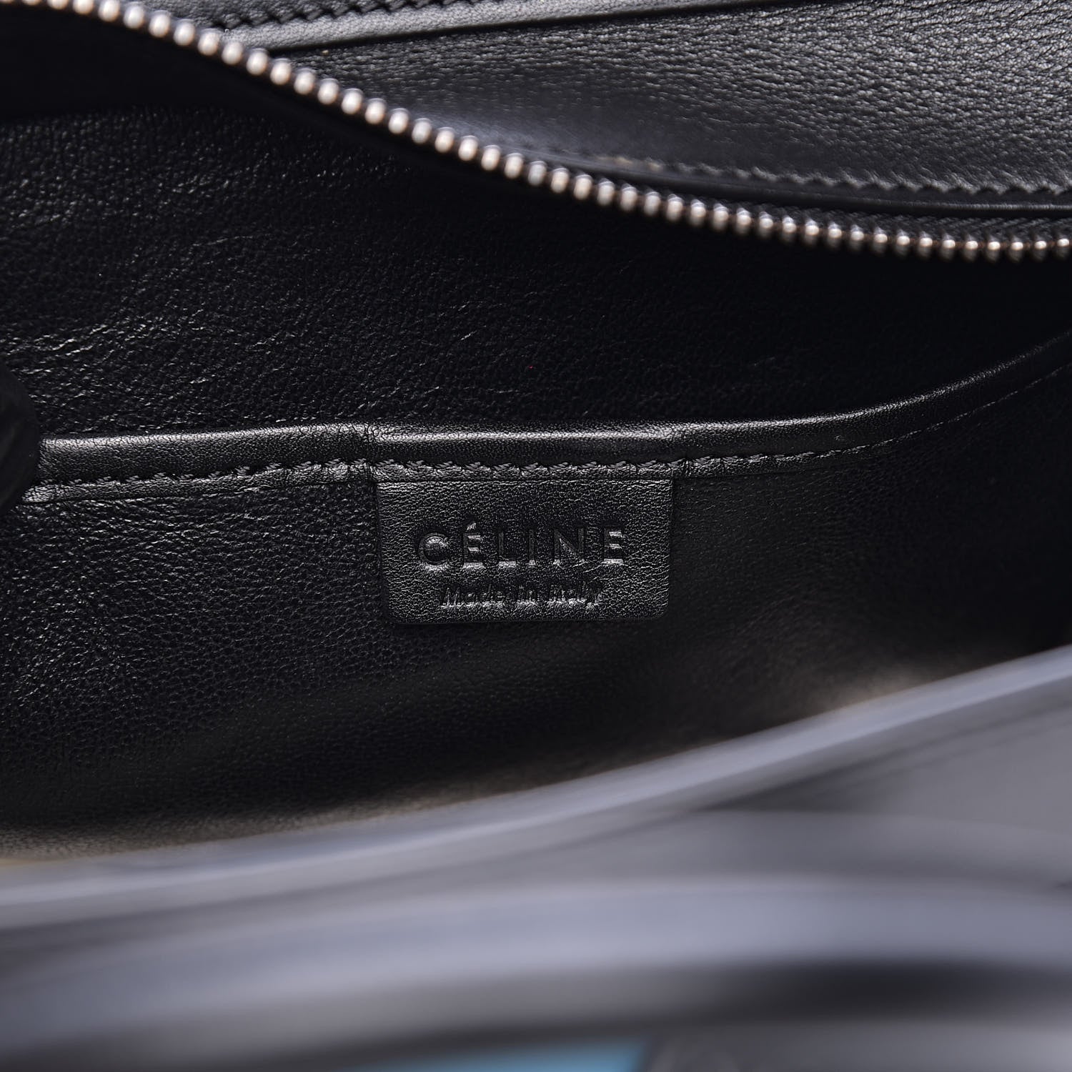 Celine Smooth Calfskin Nano Tri-Color Luggage Turquoise 7 of 12