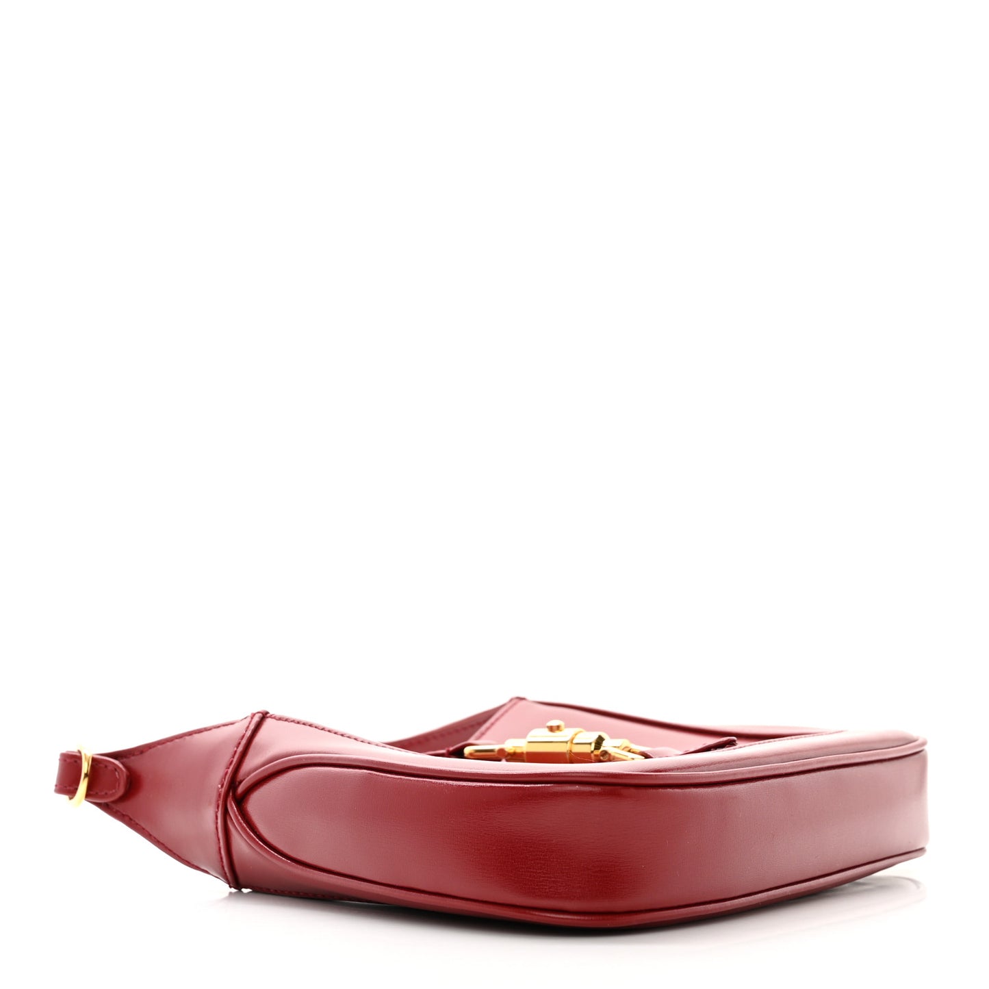 Boarded Dyana Lux Calfskin Mini Jackie 1961 Hobo New Cherry Red