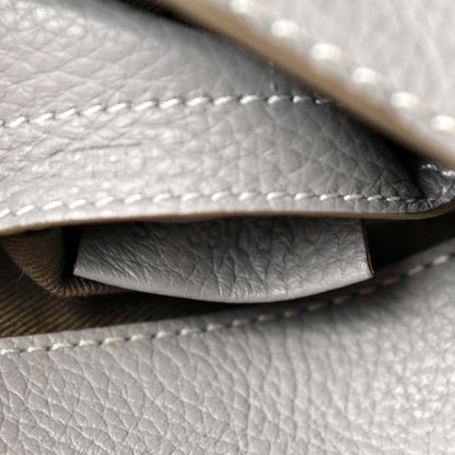 Chloe Calfskin Mini Marcie Round Crossbody Bag Cashmere Grey 6 of 9