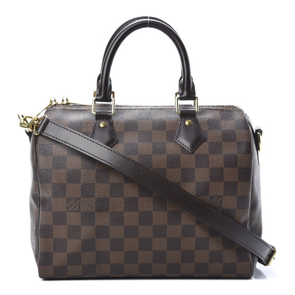 Louis Vuitton Damier Ebene Speedy Bandouliere 25 1 of 13