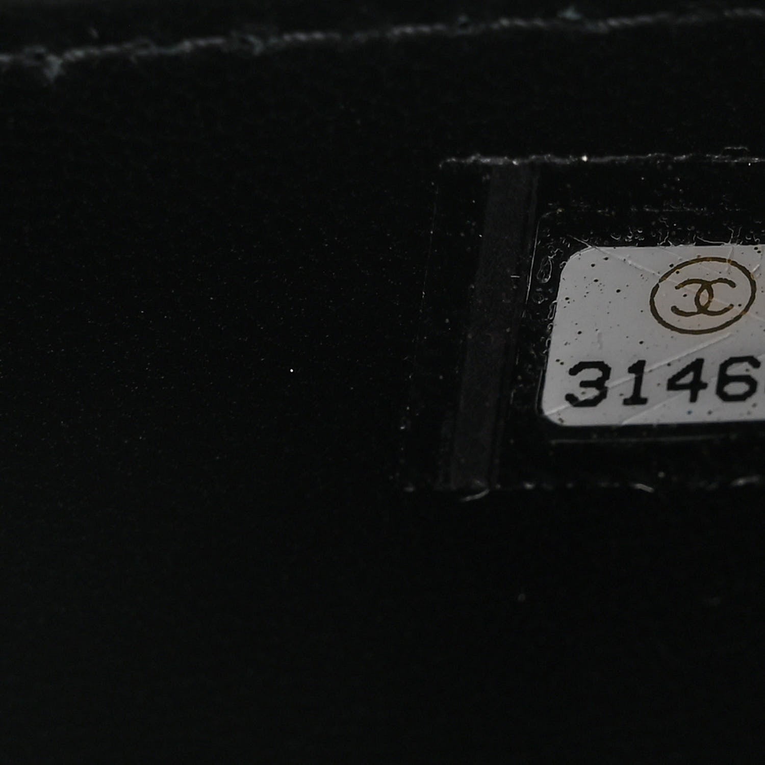 Chanel Lambskin Quilted Box Of Secrets Card Holder With Chain Black 7 of 11