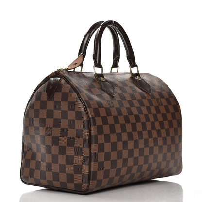 Louis Vuitton Damier Ebene Speedy 30 3 of 7