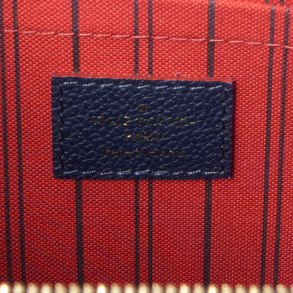 Louis Vuitton Empreinte Montaigne MM Marine Rouge 7 of 7
