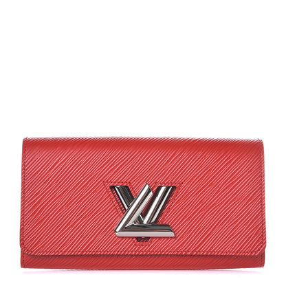 Louis Vuitton Epi Twist Wallet Coquelicot 1 of 8