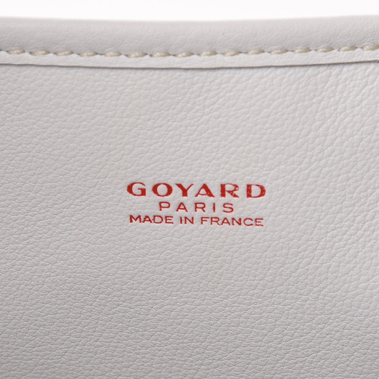 Goyardine Reversible Anjou PM White