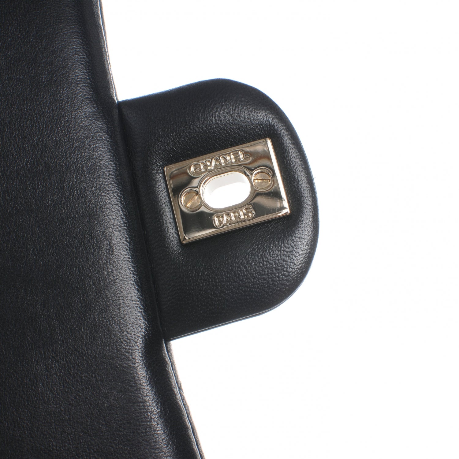 Chanel Lambskin Quilted Clutch Flap Black 5 of 8