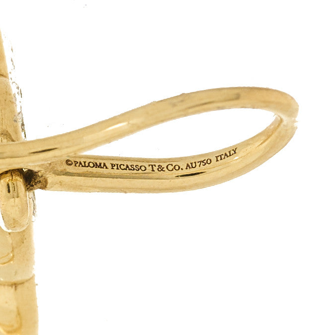 18K Yellow Gold Paloma Picasso Marrakesh Earrings
