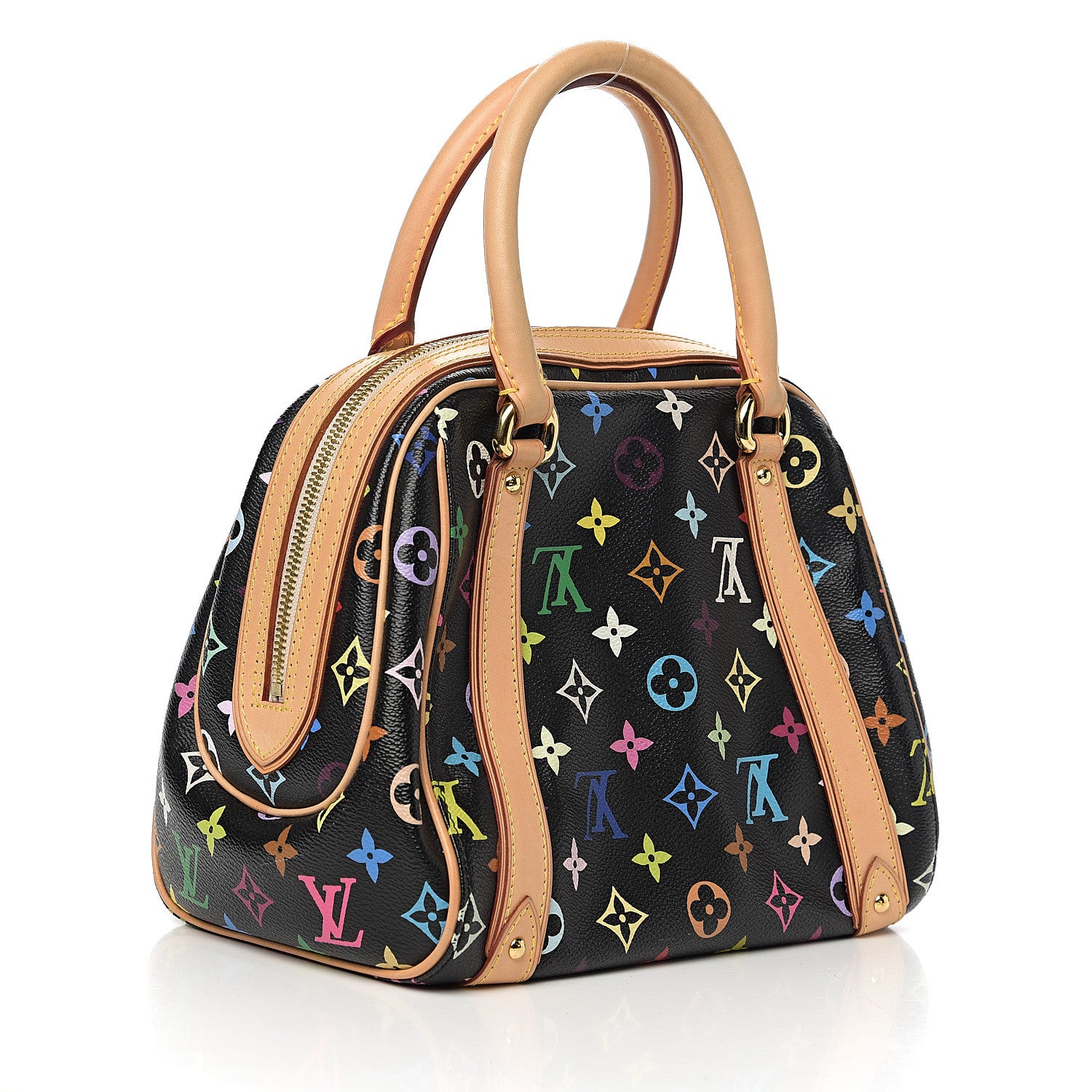 Louis Vuitton Monogram Multicolor Priscilla Black 2 of 8