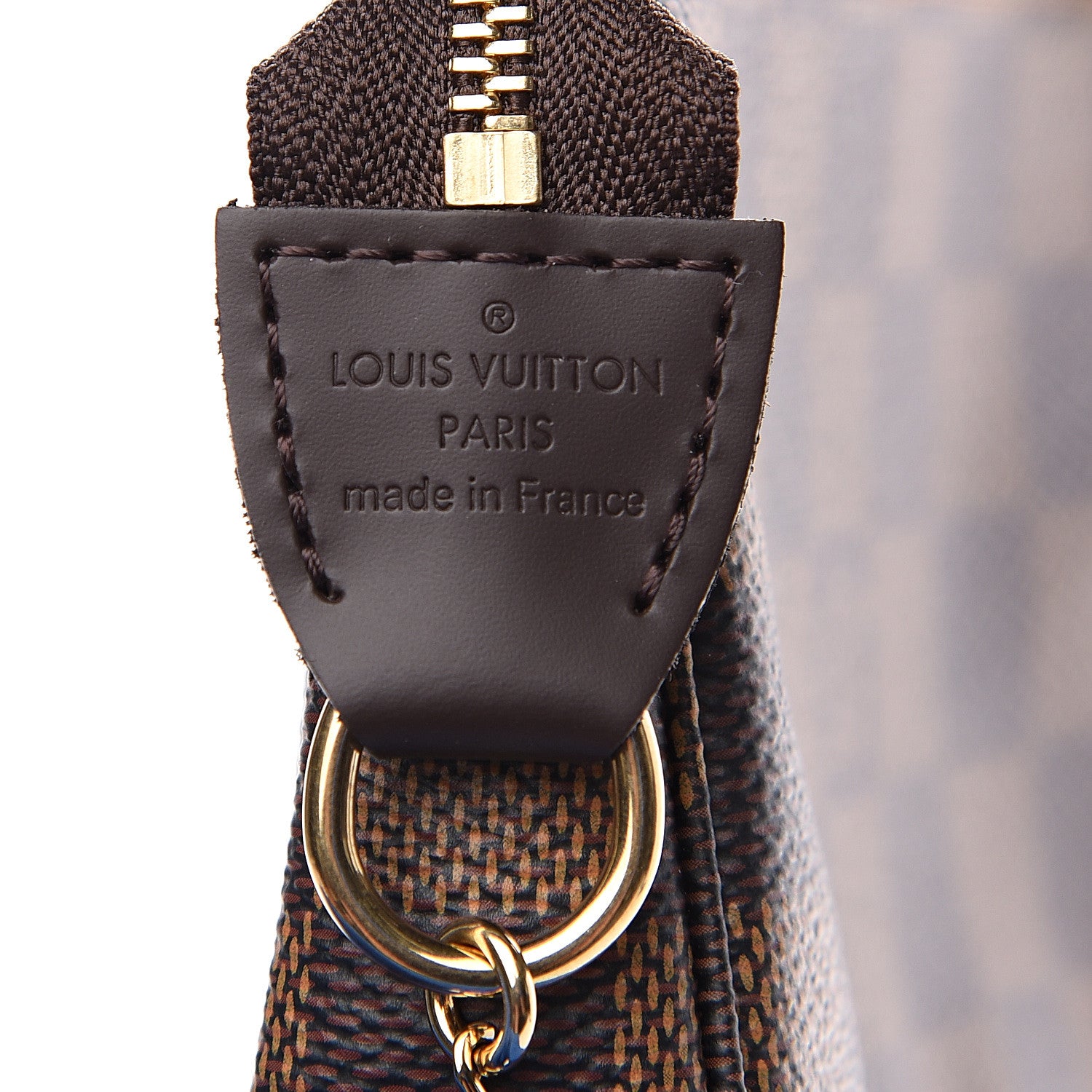 Louis Vuitton Damier Ebene Mini Pochette Accessories 5 of 7