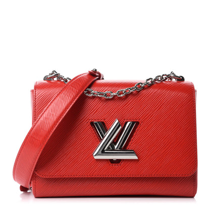 Louis Vuitton Epi Twist Shoulder Bag MM Coquelicot 1 of 13