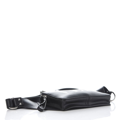 Valentino Garavani Calfskin VLTN Belt Bag Black White 3 of 7