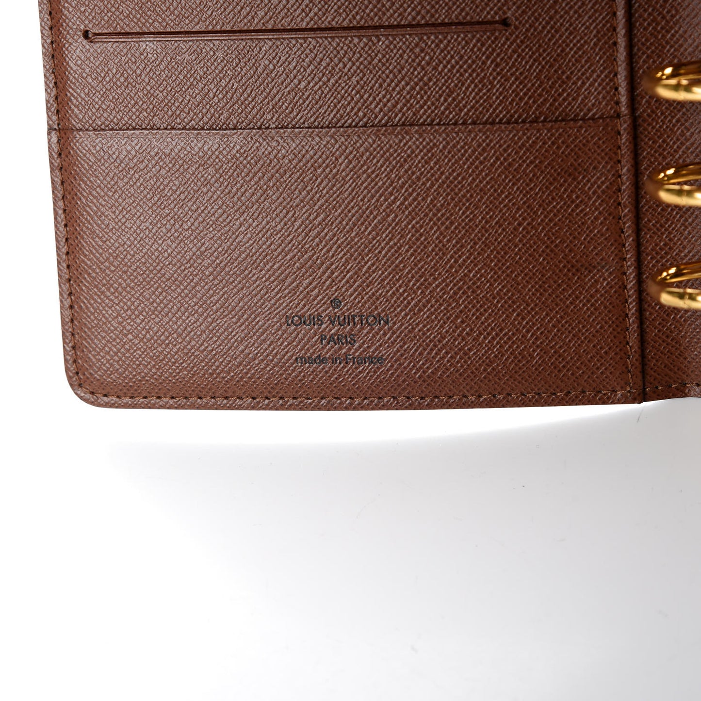 Monogram Medium Ring Agenda Cover
