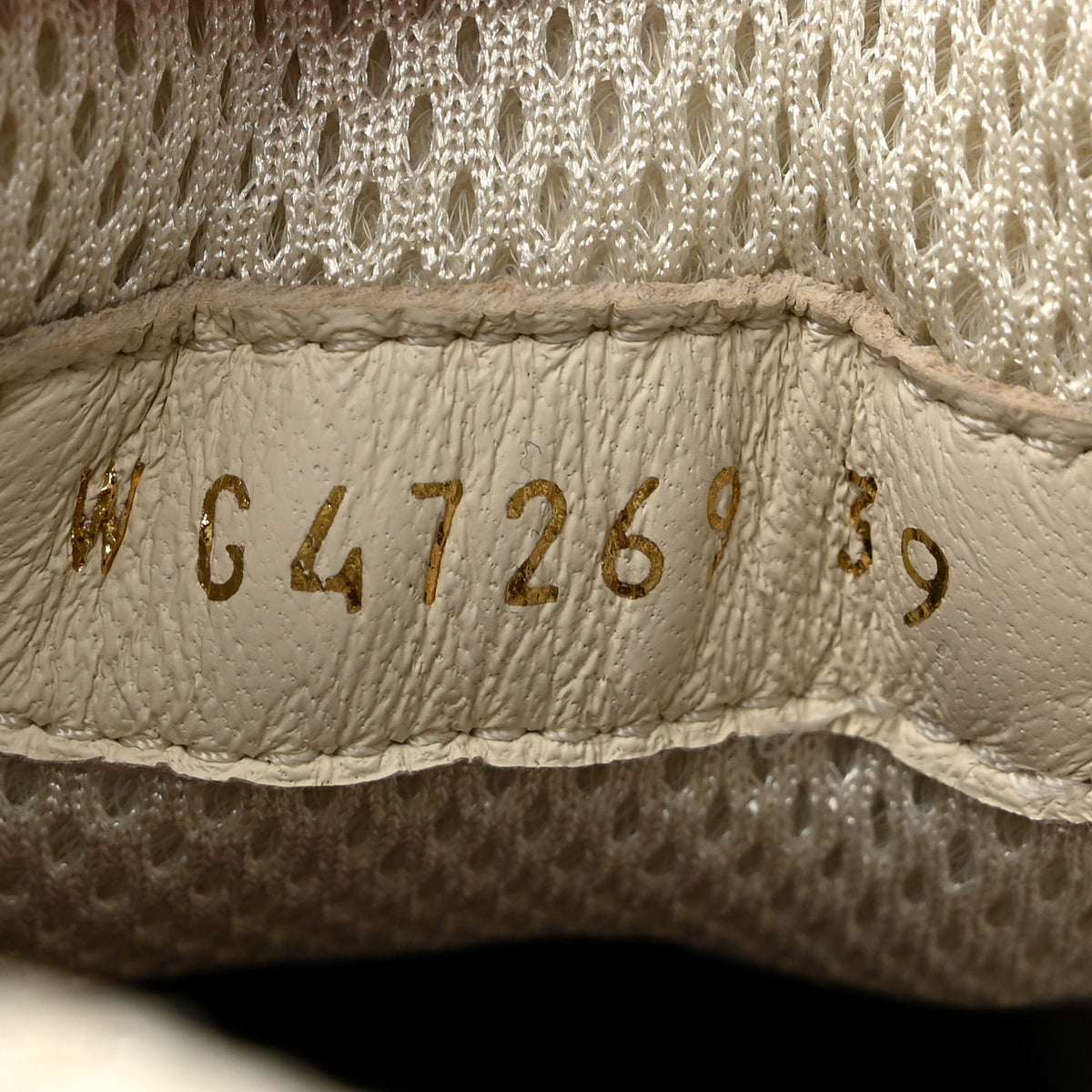 Chanel Calfskin Womens CC Sneakers 39 Ivory 8 of 8