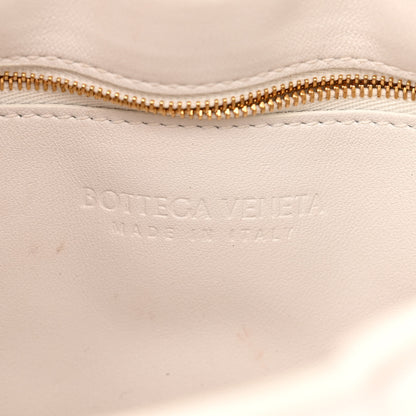 Bottega Veneta Lambskin Maxi Intreccio Padded Chain Cassette Crossbody Bag White 6 of 11