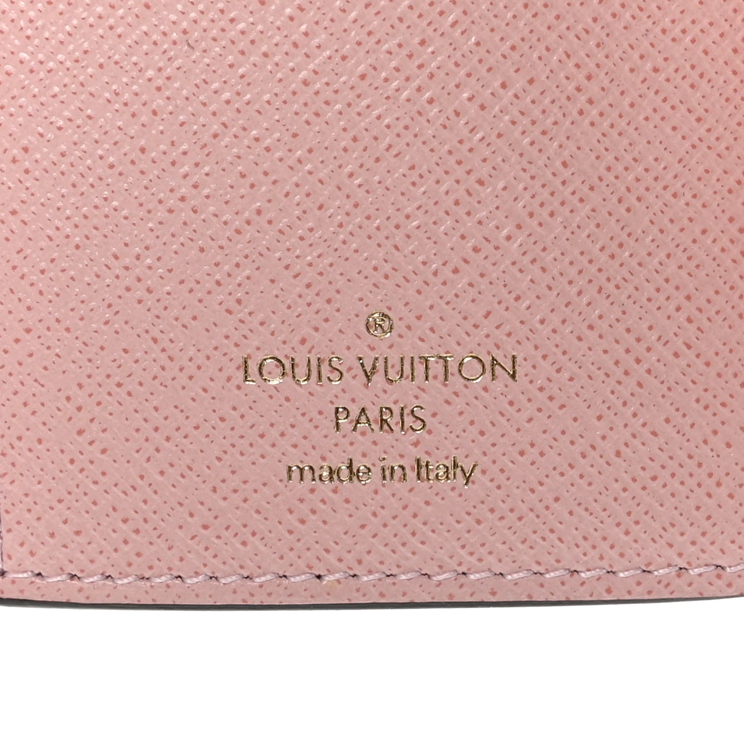 Damier Ebene Victorine Wallet Rose Ballerine