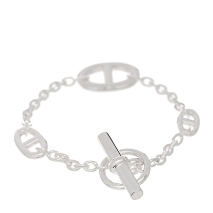 Hermes Sterling Silver Farandole Bracelet LG 2 of 4