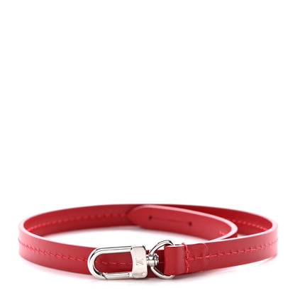 Louis Vuitton Calfskin Pochette Accessories Strap Red 1 of 3