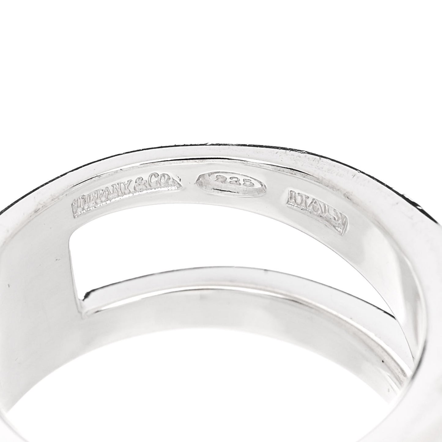 Sterling Silver Zig Zag Ring 53 6.5