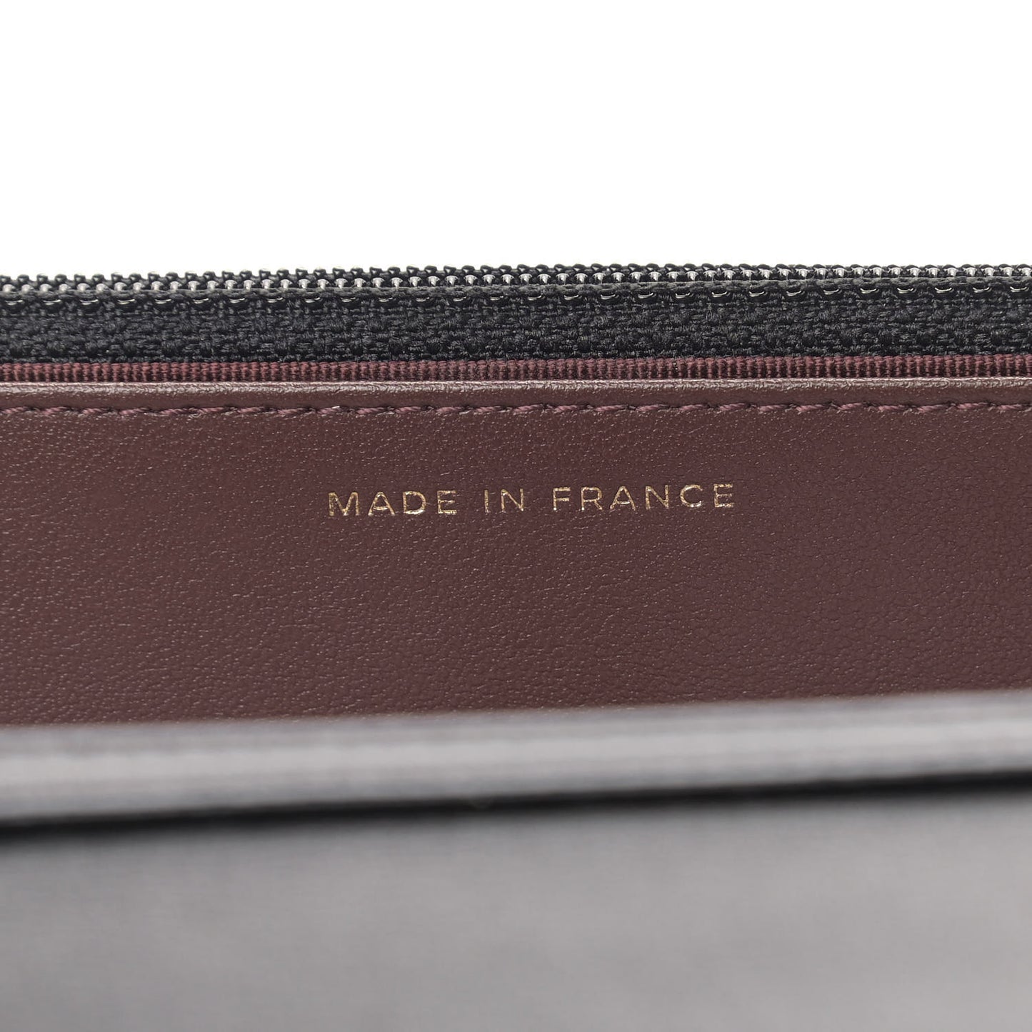 Aged Calfskin Quilted Reissue Wallet On Chain WOC Black