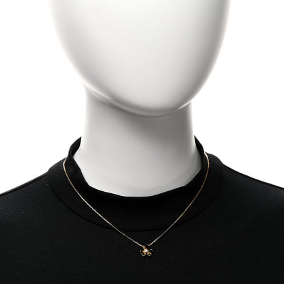 Van Cleef & Arpels 18K Yellow Gold Diamond Mini Frivole Pendant Necklace 2 of 6