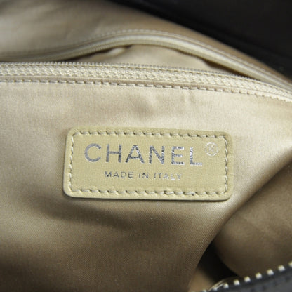 Chanel Lambskin Edgy Large Zip Top Tote Black 7 of 11