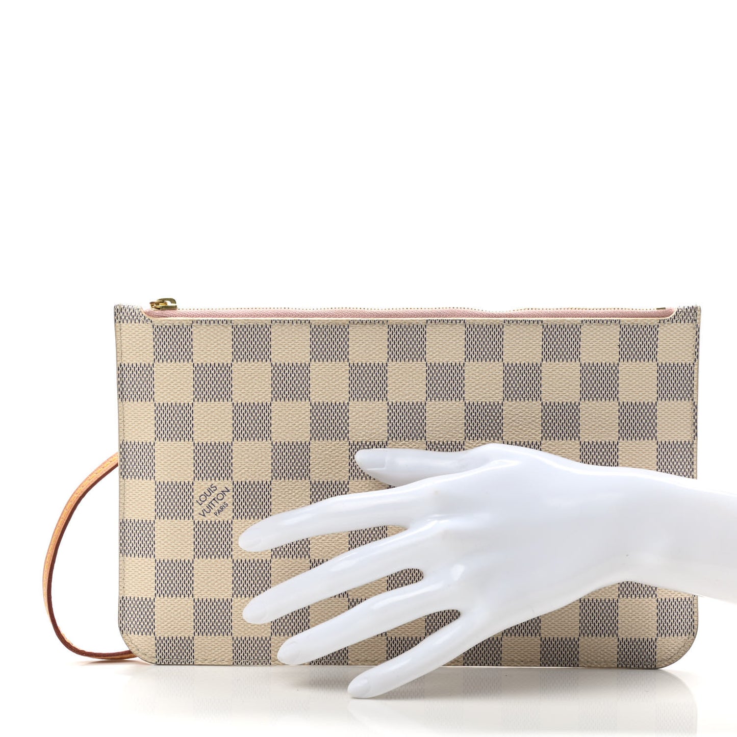 Damier Azur Neverfull MM GM Pochette Rose Ballerine