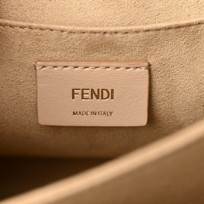 Fendi Vitello Liberty Scalloped Studded Kan I Shoulder Bag Fragola 6 of 10