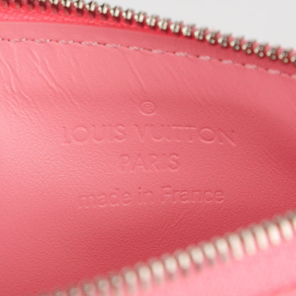 Louis Vuitton Vernis Jungle Dots Key Pouch Sugar Pink Poppy 6 of 7