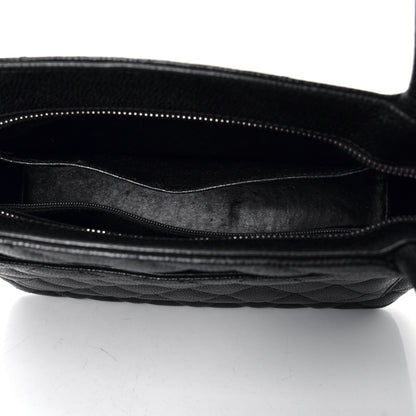 Chanel Caviar Quilted Medallion Tote Black 4 of 4