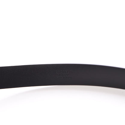 Chanel Patent CC Logo Skinny Belt 85 34 Blue 4 of 8