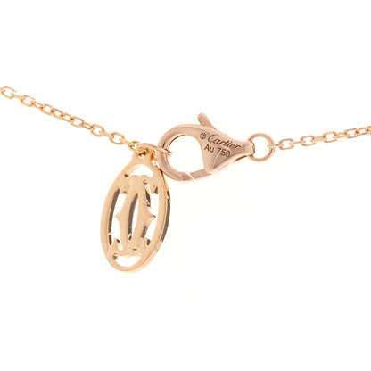 Cartier 18K Pink Gold Diamond .25ct C De Cartier Pendant Necklace 4 of 5