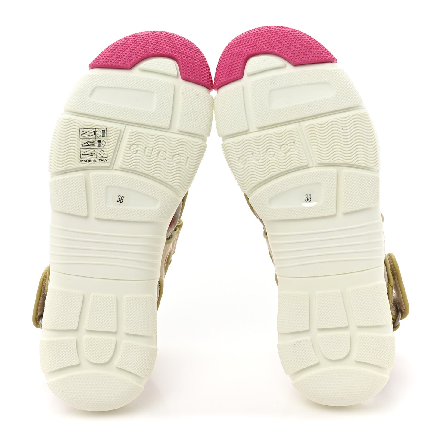 Mesh Fabric Tinsel Sport Sandals 38 Loess Sand Box Pink