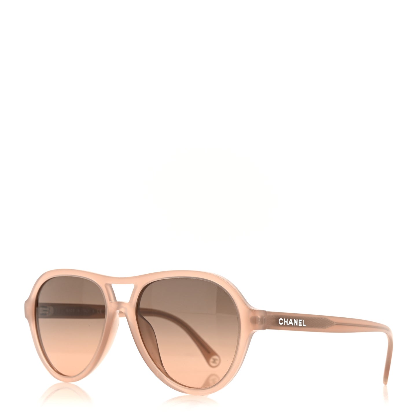 Acetate Pilot Sunglasses 5552-U Pale Pink