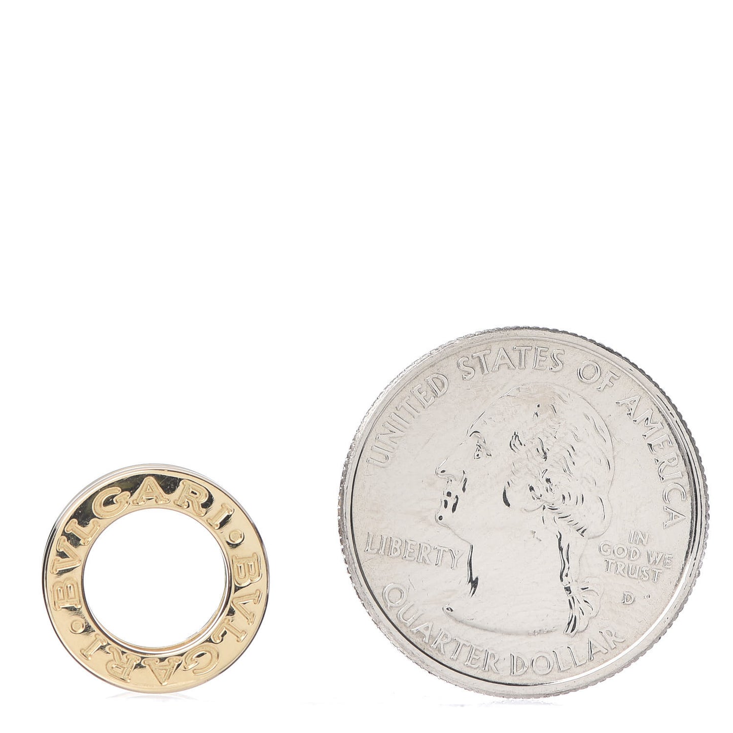 18K Yellow Gold B.Zero1 Pendant