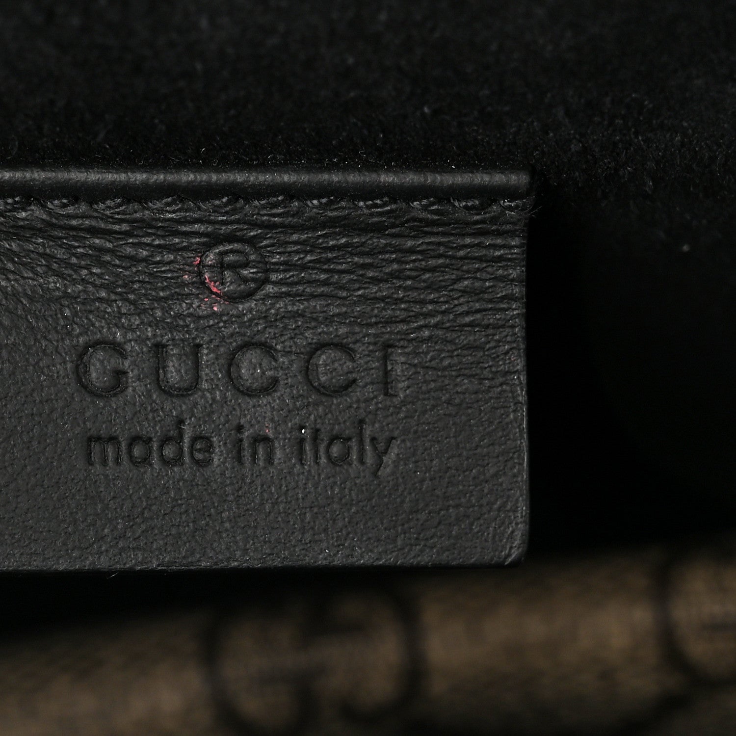 Gucci GG Supreme Monogram Suede Crystal Small Dionysus Shoulder Bag Beige Ebony Black 6 of 13