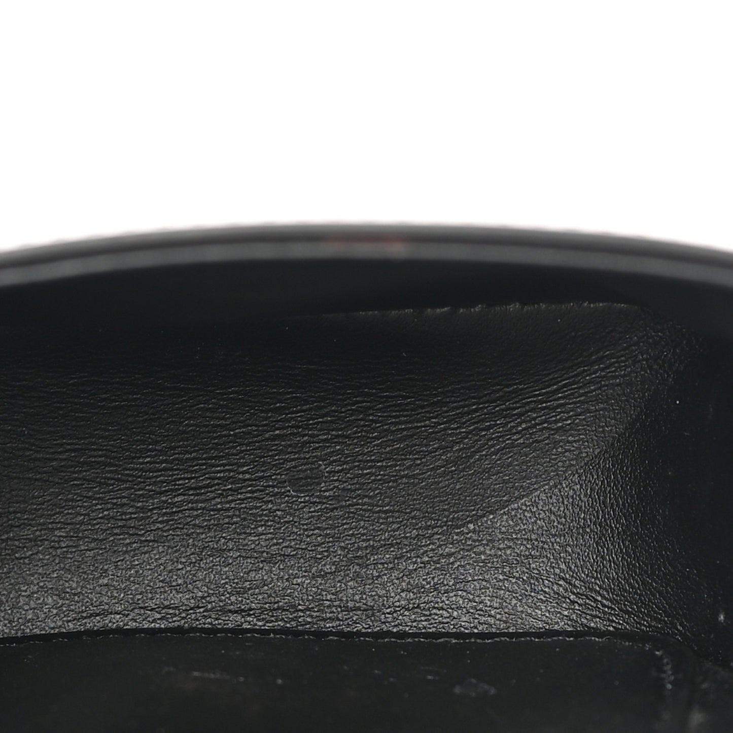 Shiny Calfskin Mini Triomphe Black