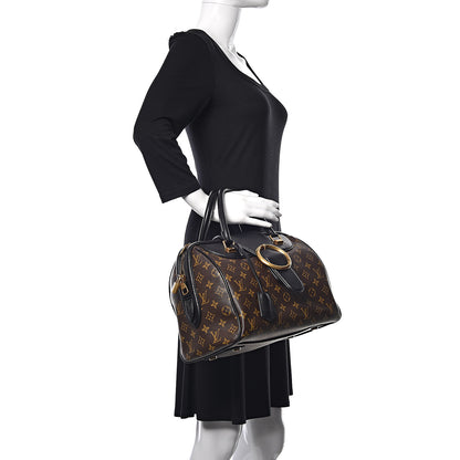 Louis Vuitton Monogram Golden Arrow Speedy Black 2 of 10