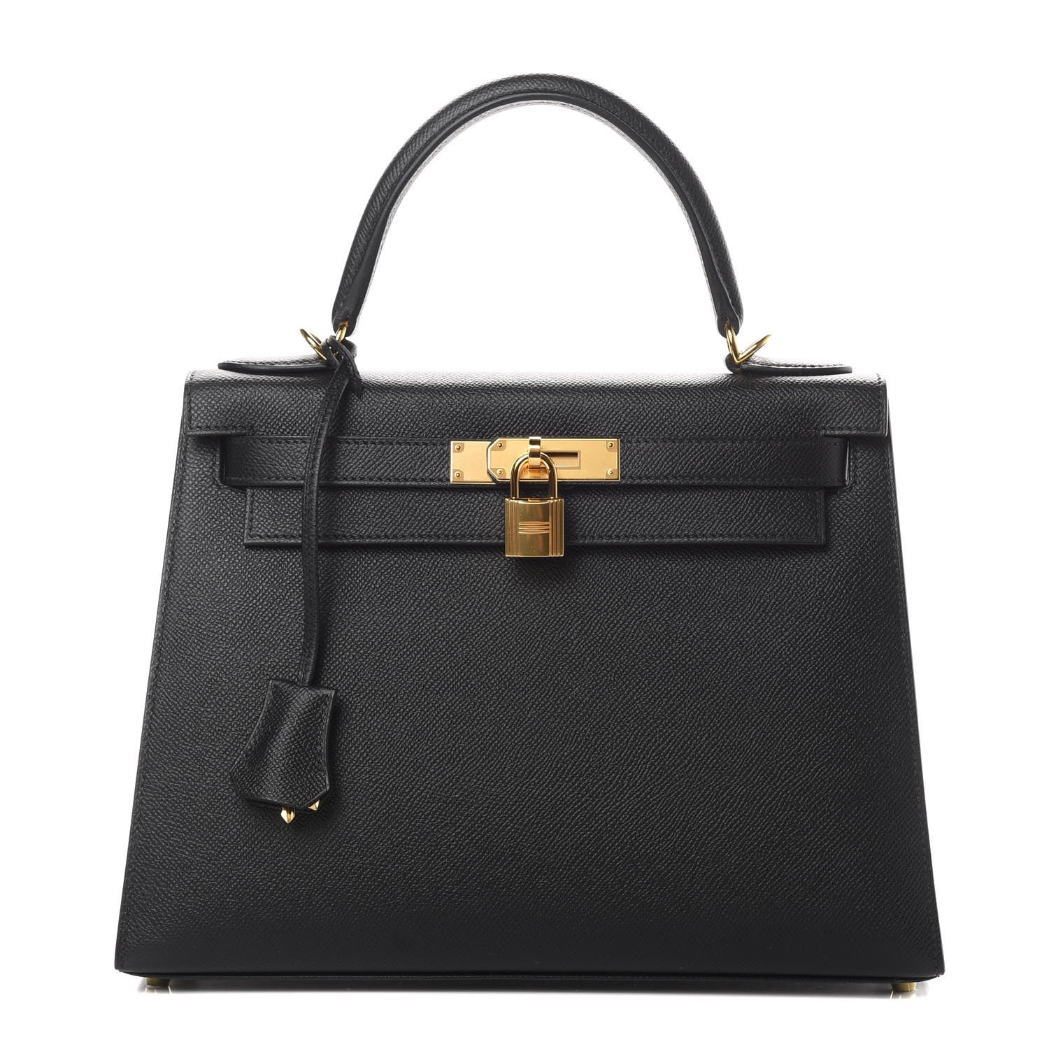 Hermes Epsom Kelly Sellier 28 Black 1 of 11