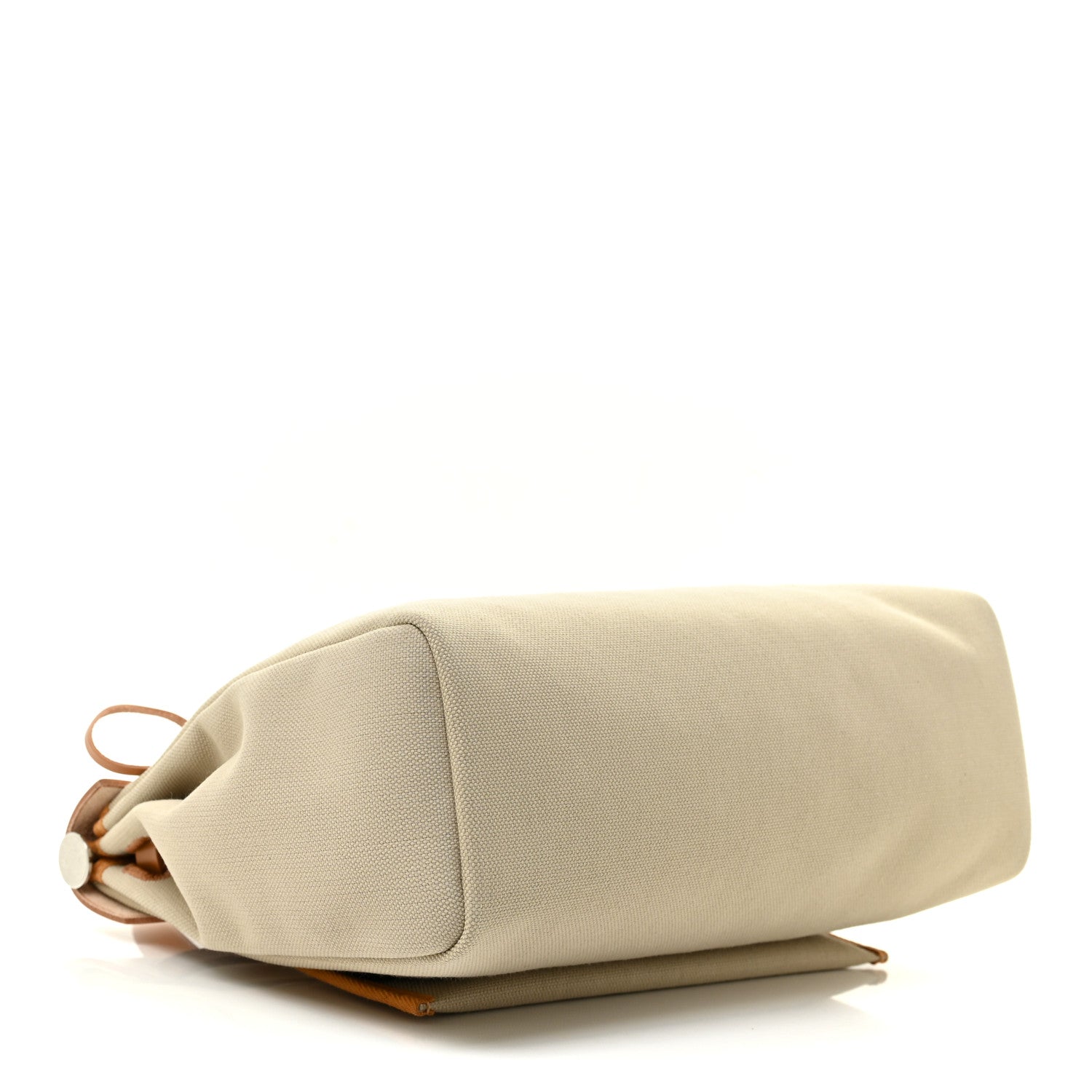 Hermes Vache Hunter Toile Herbag Zip 31 PM Beton Natural 5 of 11