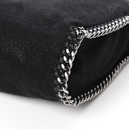 Stella McCartney Shaggy Deer Falabella Fold Over Tote Black 9 of 10