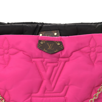 Louis Vuitton Econyl Monogram Pillow Maxi Multi Pochette Accessories Black Fuchsia 8 of 11
