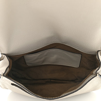 Chloe Calfskin Medium Marcie Round Crossbody Bag Dove 5 of 14