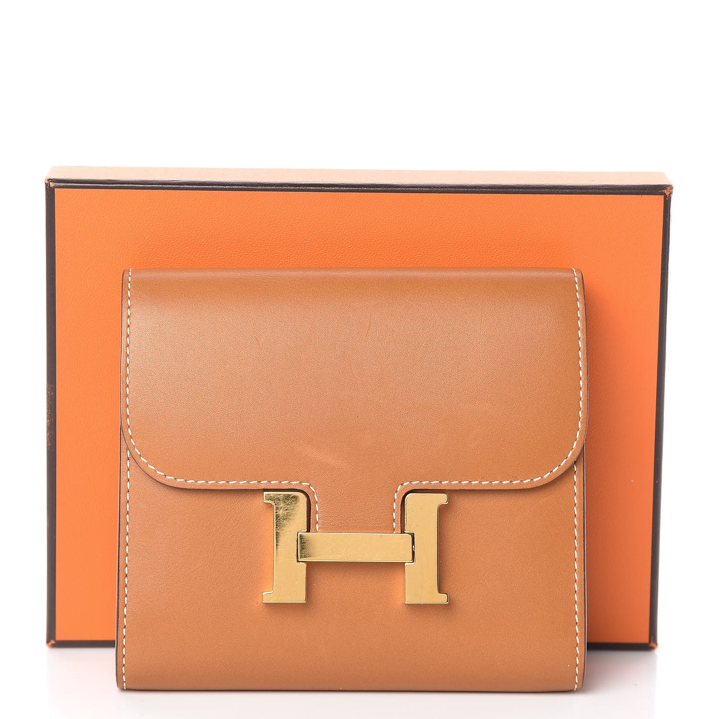 Tadelakt Constance Short Wallet Gold