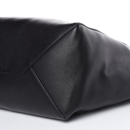 Celine Soft Grained Calfskin Small Belt Cabas Phantom Black 9 of 15